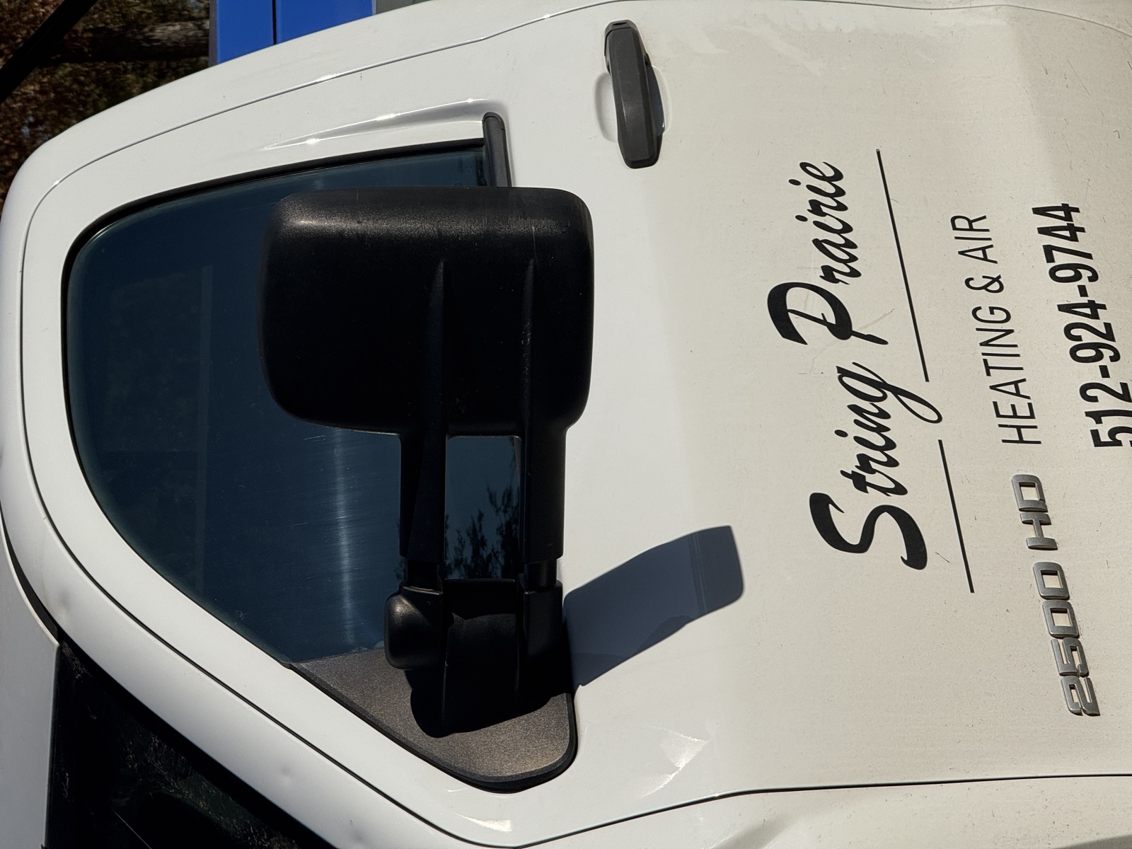 String Prairie branded service vehicle